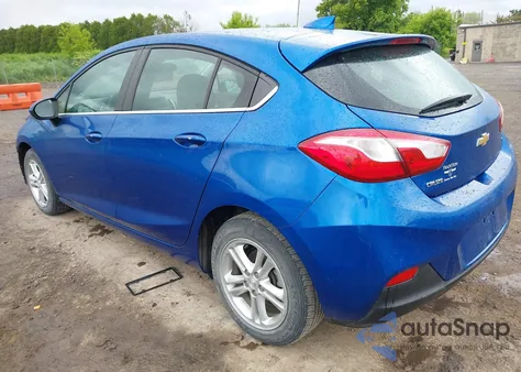 2018 Chevrolet Cruze Lt Auto from USA, damaged, VIN 3G1BE6SM3JS592381